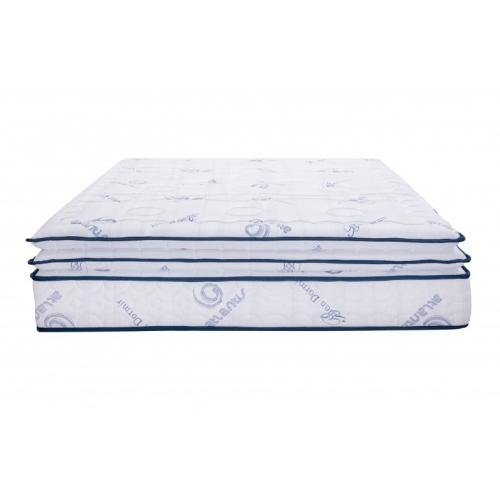 Saltea Bien Dormir Atlantis Double Topper, ortopedica, spuma memory, arcuri pocket spring